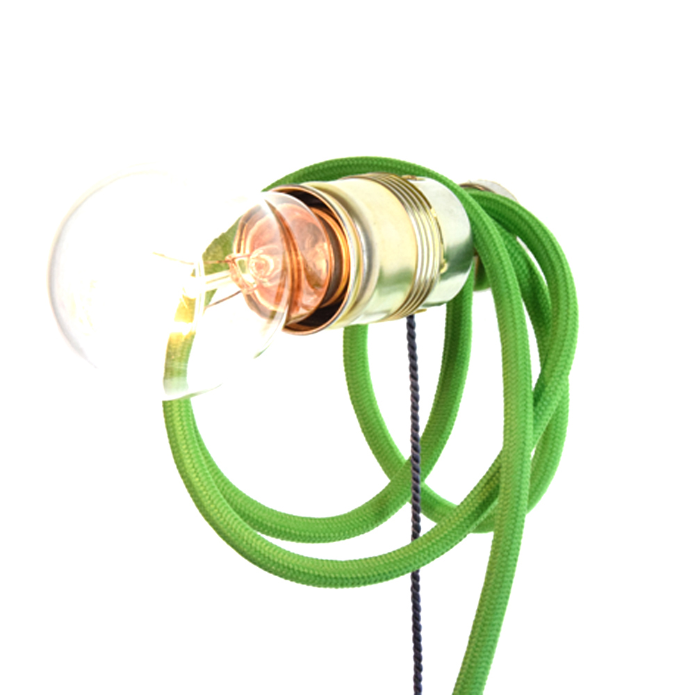 Magnetlampe mit farbigem Kabel