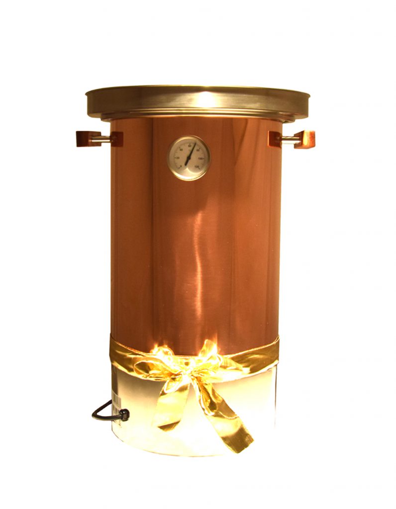 Glühweinkessel aus Kupfer