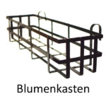 Blumenkastenhalter aus Metall
