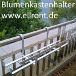 Blumenkasten der Firma ellront.de zum Anhängen an den Balkon
